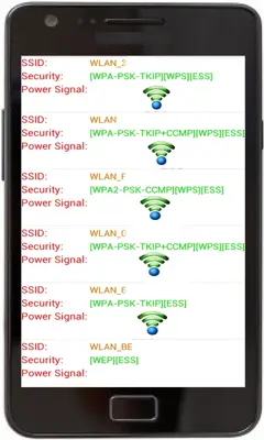 WiPass android App screenshot 0